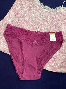 LAUREN Gr. S Camisole rosa Paisley Trägertop Morgan Taylor Bikini Höschen S beere - Bild 1 von 9