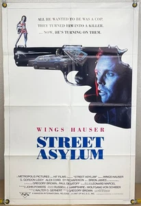 STREET ASYL FF ORIG ONE SHEET MOVIE POSTER WINGS HAUSER ROBERTA VASQUEZ (1990) - Bild 1 von 1