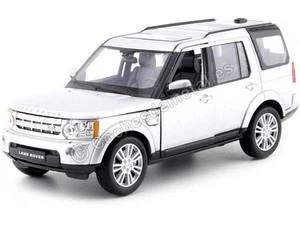 2010 Land Rover Discovery 4 Gris Metalizado 1:24 Welly 24008 - Imagen 1 de 5