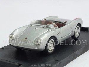 Porsche 550A RS Spyder Street 1954Silver  update model 1:43 BRUMM R233-02-UPD - Foto 1 di 1