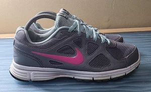 Size 9 - Nike Revolution Low Gray Woman's, 488148-002 - Picture 1 of 13