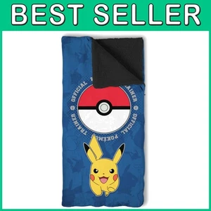 Pokemon Silk Touch Sherpa Slumber Bag for Boys and Girls - Picture 1 of 8