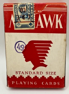 1 Deck Vintage MOHAWK Playing Cards by NY Consolidated Card Co 1940's - 50's - Image 1 of 4