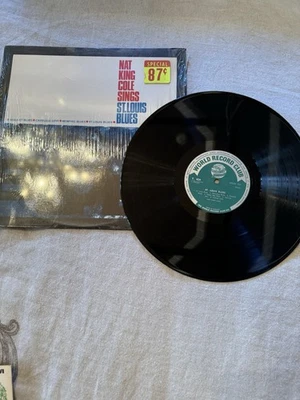 Nat King Cole Sings St Louis Blues Vintage Lp Vinyl Record T 404 Foto 1 de 4