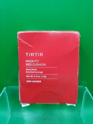 TIRTIR Mask Fit Red Cushion Mask Shield Foundation 4.5g / 0.15 fl.oz. Ginger 33W - Image 1 of 2