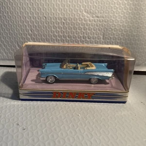 NOS-1/43 Dinky '57 Chevy Belair Convertible DY027/B - 1993-Matchbox NIB C10 - Picture 1 of 6