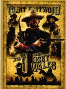 Clint Eastwood The Outlaw Josey Wales Custom Film/TV Neuheit Karte - Bild 1 von 4