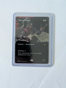 MTG Voice Of Victory Borderless Foil Tarkir Dragonstorm M 0331 Magic Gathering - Bild 1 von 2