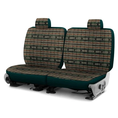 For Chrysler New Yorker 90-96 Southwest Sierra 1st Row Green Custom Seat Cover - Imagem 1 de 2