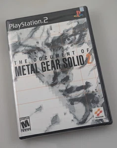 Sony Playstation 2 PS2 - Document of Metal Gear Solid 2 Brandneu Factory Sealed - Bild 1 von 6