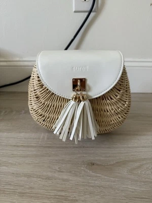 Surell Straw Basket Bag Women's - Image 1 of 3