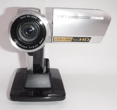Sanyo DMX-HD1000 Full HD 1080p Xacti Camcorder 10x Zoom SD Included Used - Image 1 of 4