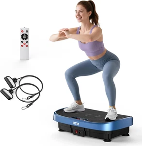Plataforma vibracion 330lbs 120 niveles 5 modos ejercicio cuerpo completo hogar - Bild 1 von 12