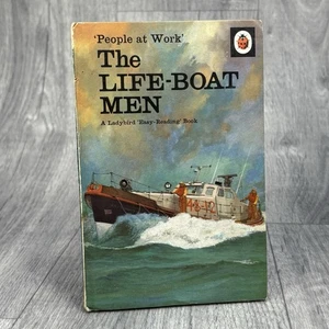 Ladybird Book The Life-Boat Men Series 606B People at Work Vintage 1st Edition - Foto 1 di 17