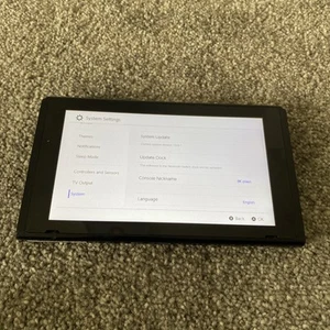 Nintendo Switch Console Tablet Only (HAC-001) No Controllers Etc Bb5c - Picture 1 of 6