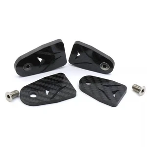 Cubierta de pedal trasero de fibra de carbono real para Brompton con perno Ti línea de aire acondicionado P/T - Imagen 1 de 14