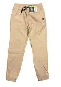 Hurley Boy's Elastic Waistband Performance Stretch Twill Jogger Pant Size 18/20 - Picture 1 of 4