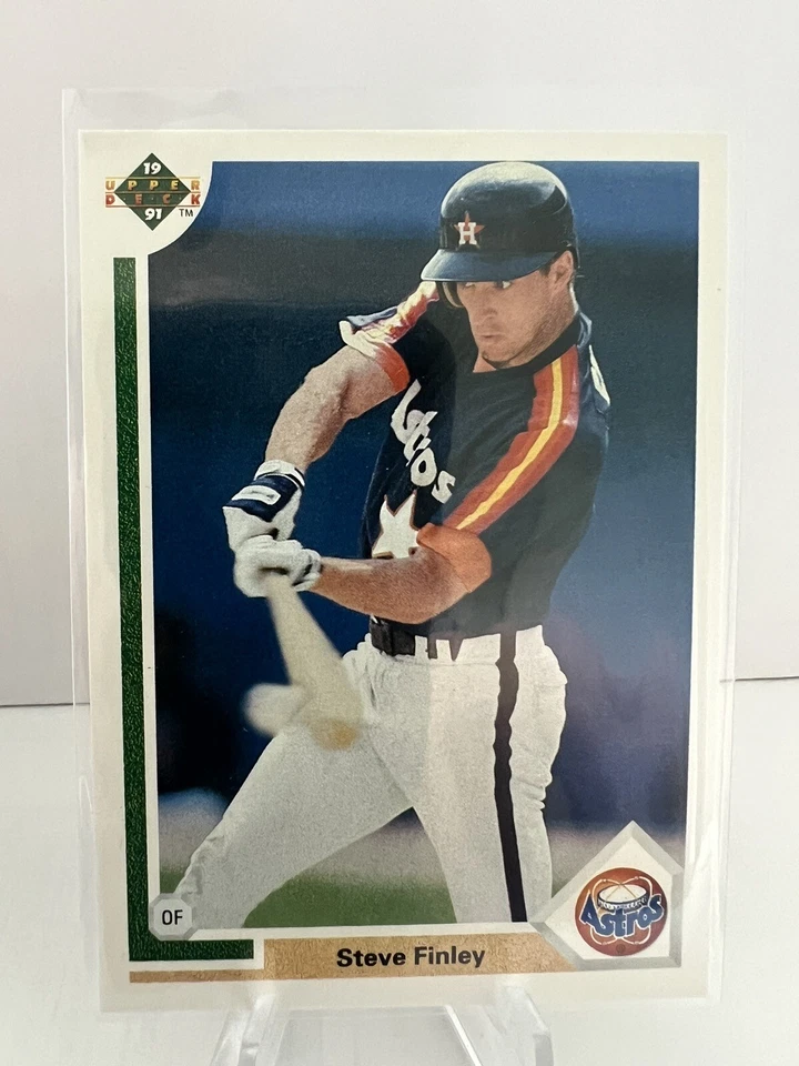 STEVE FINLEY 1991 Upper Deck #794 Houston Astros - Image 1 of 2