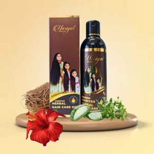 Mariyas 100% Herbal Handmade Natural Hair Care Oil Suitable for All Hair (200ml) - Picture 1 of 2