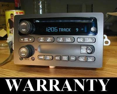 Unlocked 2003-07 GMC Sierra & Yukon Hummer H2 CD Player Radio Plug & Play - Image 1 of 4