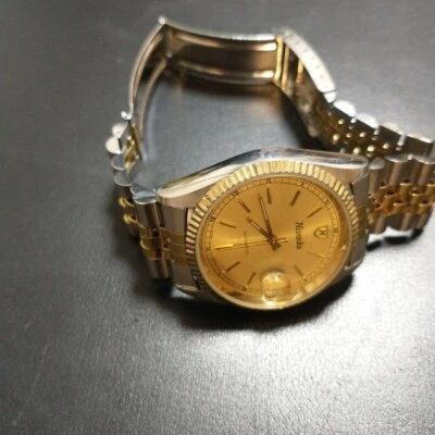 Nivada Men’s Watch Automatic Analog Round Gold Plated Date Stainless steel - Image 1 of 3