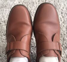 Pelham Men's  Bowls Shoes Size 7-8 Brown Leather. Used in Great Condition