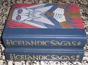 folio society The Icelandic Sagas 2 vols edited by Magnus Magnusson w/o slipcase - Imagen 1 de 3