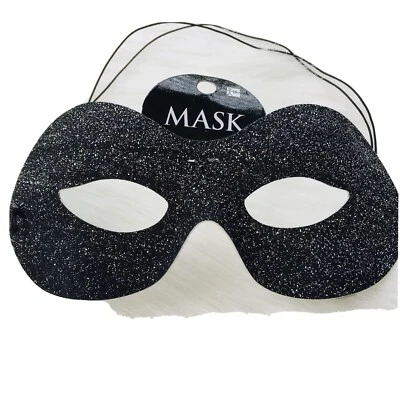NWT Halloween Costume Masquerade Black Mask - Image 1 of 4