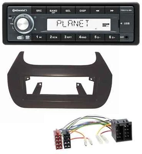 Continental MP3 AUX USB DAB 1DIN Autoradio für Citroen Nemo Fiat Fiorino Qubo Pe - Bild 1 von 9