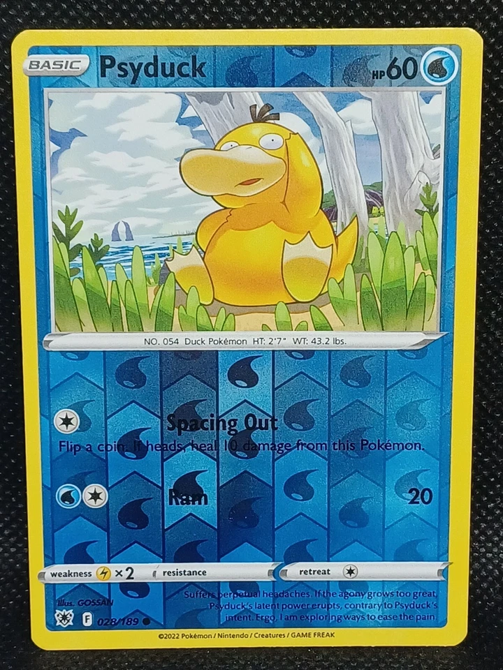 Psyduck 028/189 Rev Holo - Pokemon SWSH10 Astral Radiance M/NM - New - Image 1 of 1