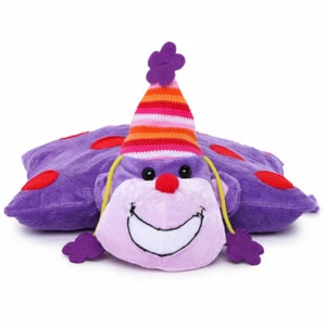 KellyToys Mini Plüsch lächelnder lila Affe Kissen 2 in 1 Affe und Kissen 12 Zoll - Bild 1 von 6