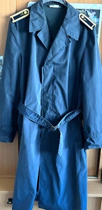 DDR Uniform-Mantel NVA VOLKSMARINE / sg 48 / goldfarbene Schnallen / Fähnr.Schü. - Bild 1 von 3