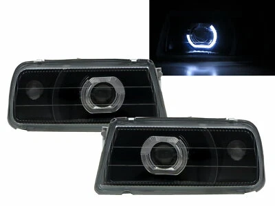 Nomade ET/TA 88-98 Guide LED Halo Projector Headlight Black V2 for SUZUKI LHD - Image 1 of 4