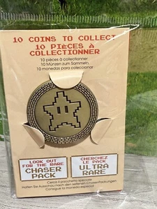 THINKGEEK SUPER MARIO BROS COLLECTIBLE COINS GOLD STAR CHASE VHTF RARE - Picture 1 of 2