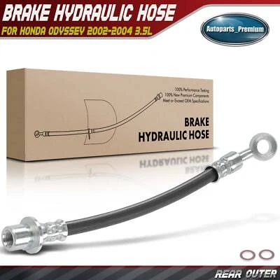 Manguera hidráulica de freno exterior trasero izquierdo o derecho para Honda Odyssey 2002-2004 3,5 L Foto 1 de 4