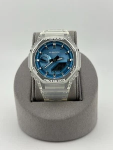 Casio G-Shock GA2100BM-7A2 GA2100 azul cielo translúcido nuevo + en caja - Imagen 1 de 5