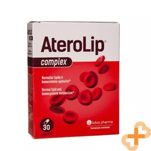 ATEROLIP COMPLEX 30 Capsules Supplement Blood Quality Choline Vitamins Health - Picture 1 of 24