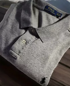 Ralph Lauren Performance Polo Shirt Mens XXL Gray Classic Fit 739 - Picture 1 of 7
