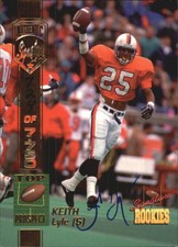 1994 Signature Rookies Autographs #32 Keith Lyle /7750