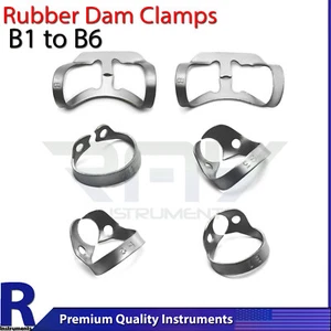 Dental Rubber Dam Clamps Brinker Clamp Tissue Retractors Premolar Incisor Molar - Picture 1 of 6