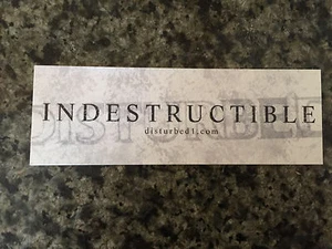 Disturbed Sticker Promo für Indestructible CD 2008 - Bild 1 von 1