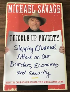 Trickle Up Poverty by Michael Savage Hardback with Dust Jacket {1st Edition} - Picture 1 of 2