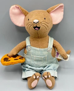 If You Give a Mouse a Cookie Book Plush Toy – Kohls Cares 12" Mouse in Overalls - Imagen 1 de 11
