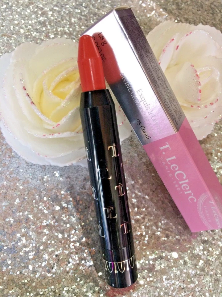 T LECLERC EXQUIS LÁPIZ DE LABIOS ROJO LABIOS CONTORNEADO E HIDRATANTE 05 CORAL - Imagen 1 de 1