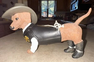 Figura Colección Hamilton Daschund Wiener Perro Sher-ruff Patas Sheriff - Imagen 1 de 6