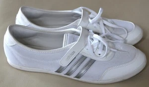 Adidas Diona Damen Sneaker Sportschuh Ballerina-Stil Weiß Gr. 39 1/3 (UK 6) Neuw - Bild 1 von 11