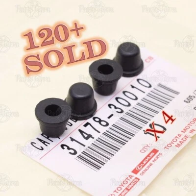 OEM Toyota Lexus Brake Bleeder Plugs 4RUNNER PRIUS SEQUOIA SUPRA 4 pc 3147830010 - Image 1 of 4