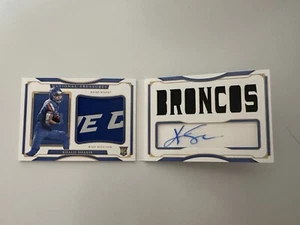2022 National Treasures Collegiate Khalil Shakir Rookie Auto Booklet #/5 Bills - Bild 1 von 4