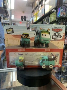 Sarah Coggs & Noriyuki (Pixar Cars Druckguss, Mattel) --- SPAREN SIE MEHRERE --- - Bild 1 von 2