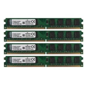 4X 2 GB 2G Intel CPU 2Rx8 PC2-5300 DIMM Memory RAM Desktop DDR2 667Mhz 240Pin.、 - Picture 1 of 9